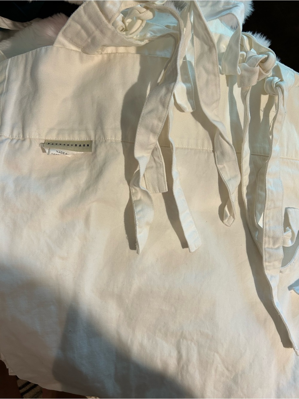 Pottery Barn Twill Curtains Set of 4, 96”